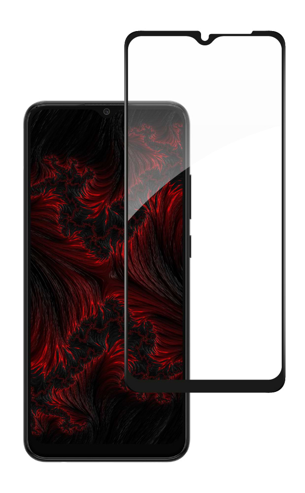 Защитное стекло для смартфона Intaleo Full Glue for Samsung A03 Black (1283126521638)