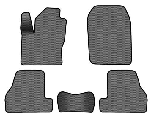 EVA коврики в салон авто EVAtech для Focus (C346) Ford 2011-2018 3 поколение Htb USA FD1651C5RGB