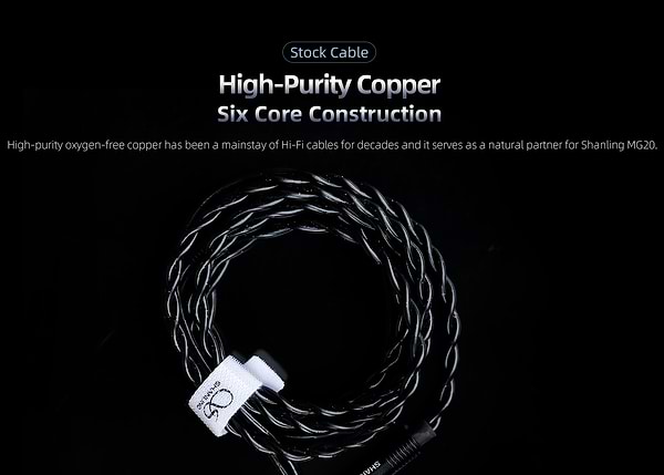 Фото - Наушники вкладыши проводные Shanling MG20 Titanium