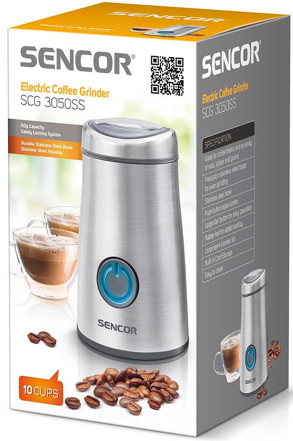 Фото - Кофемолка Sencor SCG 3050 SS