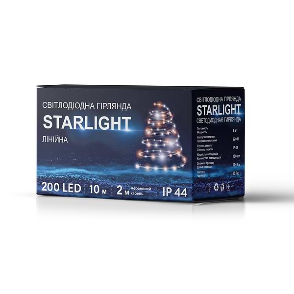 Фото - Гирлянда линейная STARLIGHT Flash 200LED IP44 10м (000057278)