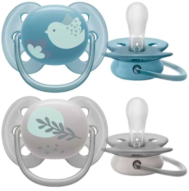 Ортодонтическая пустышка Philips Avent Ultra Soft 6-18 мес (SCF091/15) - Фото 1