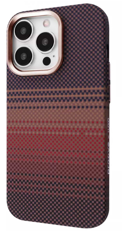 Чехол для смартфона Proove Gleam Case with Magnetic Ring iPhone 13 Pro gold stripes (PCGCIP13P049)