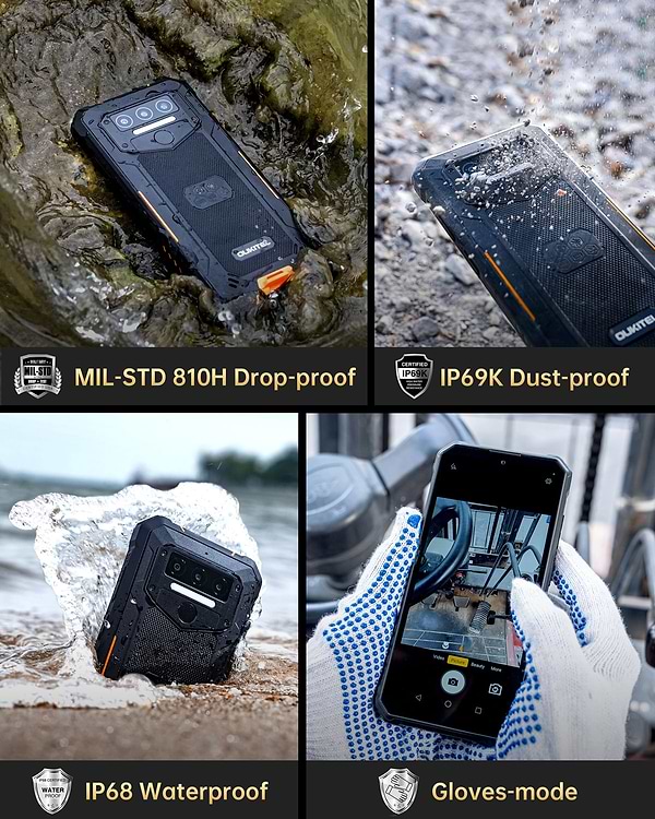 Фото - Смартфон OUKITEL WP23 Pro 8/128GB Orange