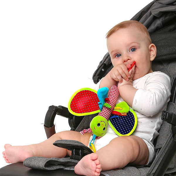 Фото - Погремушка Macik палочка Ферма Бабочка (МС 010302-01)