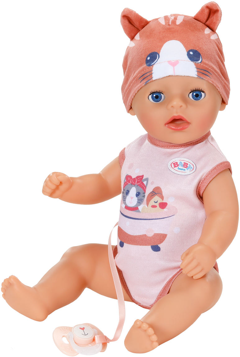 Пупс класичний Baby Born ЛІНА В КОСТЮМІ КОТИКА 36 см (839560)