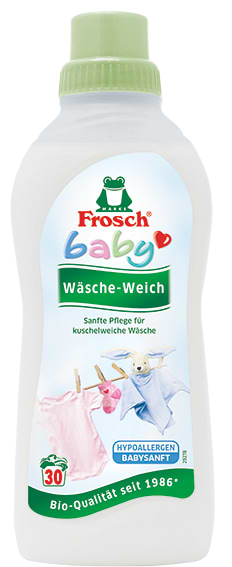 Ополіскувач для білизни Frosch Baby Той, хто доглядає 750 мл - Фото 1