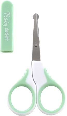 Ножницы маникюрные детские Baby Team с чехлом (7102)