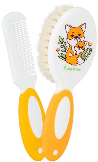 Фото - Набор расчесок для детских волос Baby Team 7106 оранжевый