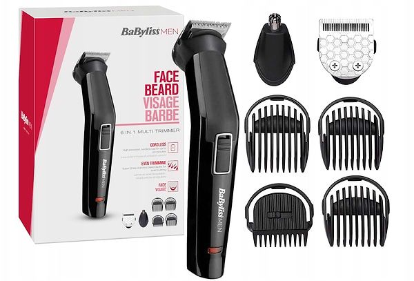 Фото - Триммер для усов и бороды Babyliss MT725E