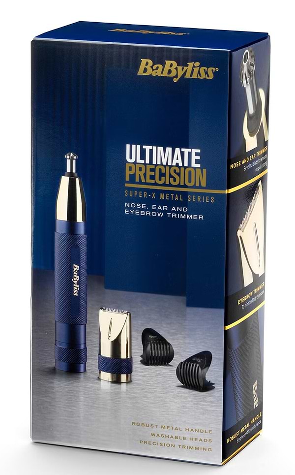 Фото - Тример для носа і вух Babyliss E112E