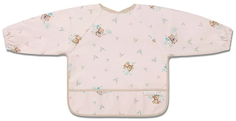 Нагрудник детский BabyOno с длинным рукавом Мишка 74x36 см (1476/05)