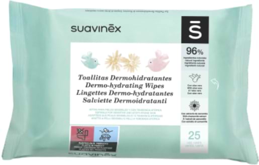 Салфетки влажные для детей Suavinex 25 шт. (401153)