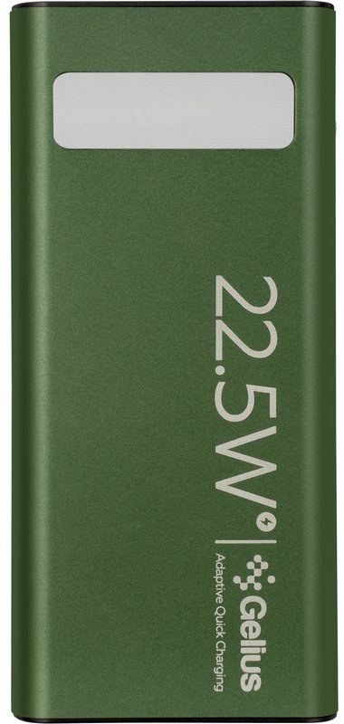 Батарея мобильная Gelius Lightstone GP-PB300 30000mAh Green (90465) - Фото 1