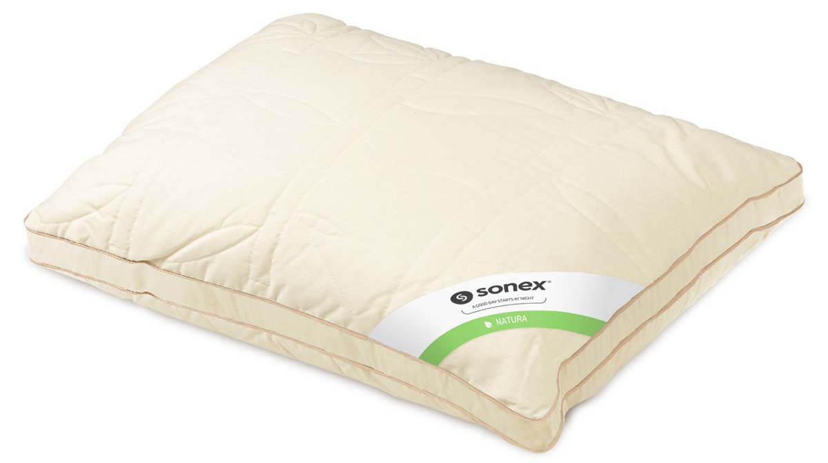 Подушка стандартна Sonex Bamboo 50х70 см Бежева (SO102160) - Фото 1