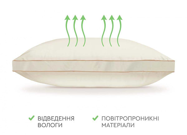 Фото - Подушка стандартная Sonex Bamboo 50х70 см Бежевая (SO102160)
