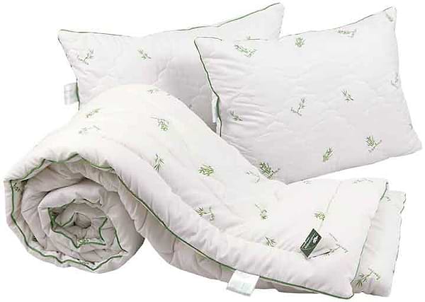 Фото - Набір ковдра євро + 2 подушки Руно 200х220 + 2 подушки 50х70 (925.52_Bamboo Style_demi) Фото - Набір ковдра євро + 2 подушки Руно 200х220 + 2 подушки 50х70 (925.52_Bamboo Style_demi)