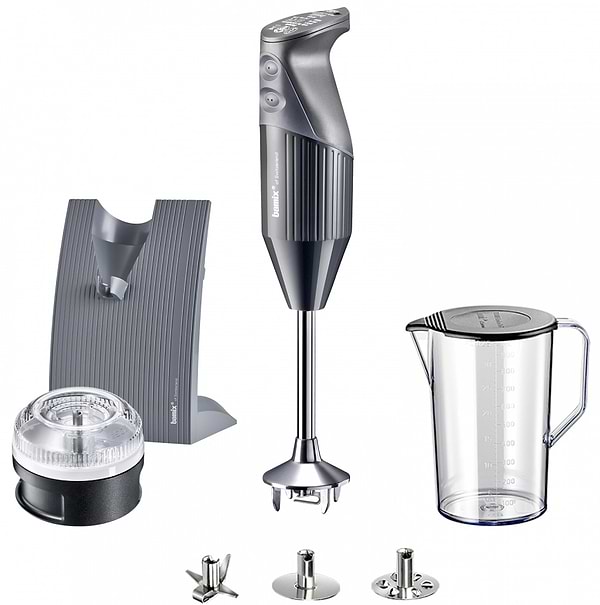 Фото - Блендер заглибний Bamix Swiss Line М200 Anthracite (1000.023) Фото - Блендер заглибний Bamix Swiss Line М200 Anthracite (1000.023)