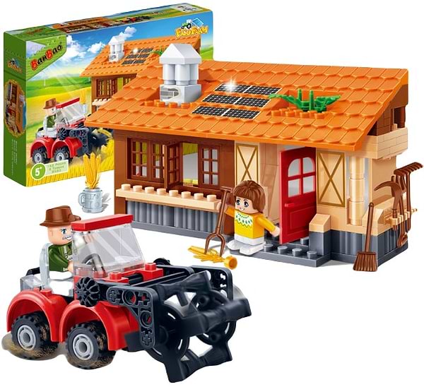 Фото - Пластиковий конструктор Banbao
"Екоферми" (162 Ел.) Пшеничне поле (8583)