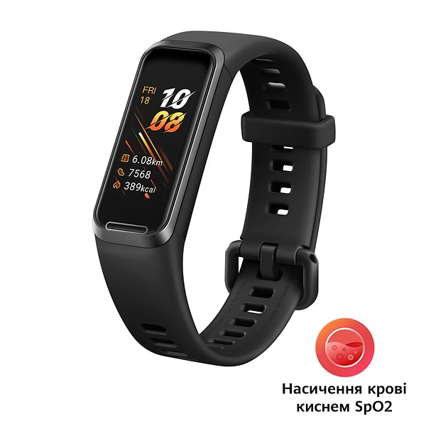 Фото - Фітнес-браслет Huawei Band 4 Graphite Black