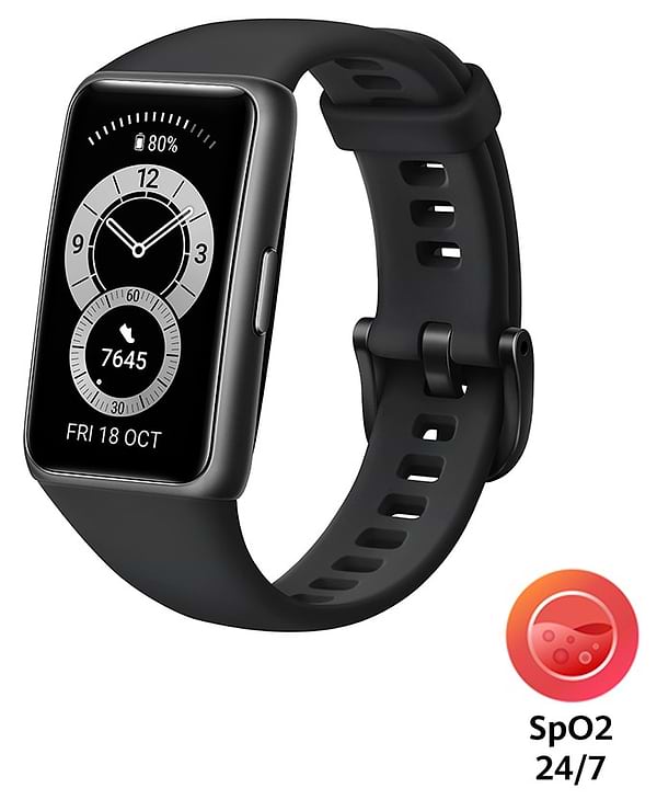 Фото - Смарт-годинник Huawei Band 6 Graphite Black