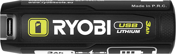 Фото - Акумулятор для електроінструментів Ryobi USB Lithium RB4L30 4В функція power bank (5133006224) Фото - Акумулятор для електроінструментів Ryobi USB Lithium RB4L30 4В функція power bank (5133006224)