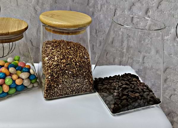 Фото - Ємність для сипучих Ardesto 740 мл (AR1374BLC)