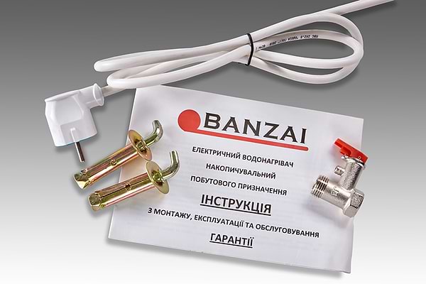 Фото - Водонагреватель Banzai 50 DINOX20 E-ANODE