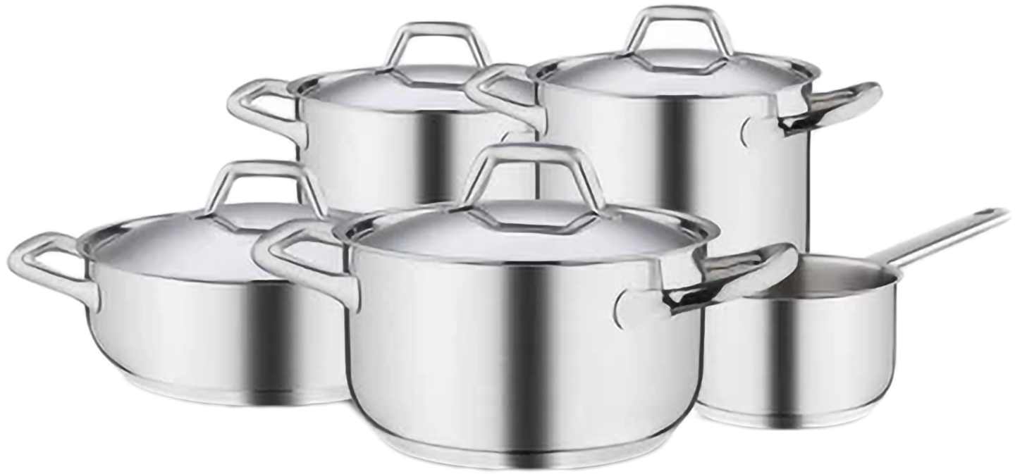 Набір посуду Barazzoni CHEF LINE 9 пр. (163909)