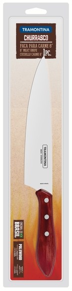 Фото - Нож для мяса Tramontina Barbecue Polywood 203 мм (21189/178)