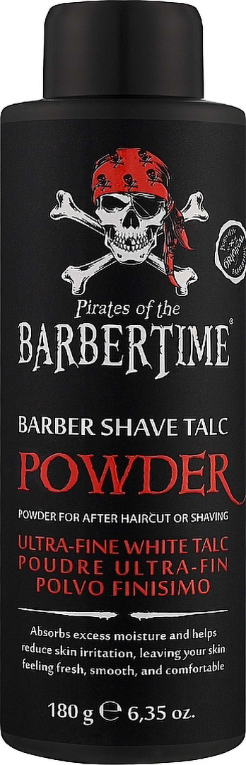 Фото - Пудра для укладки волосся Barbertime Barber Shave Talc Powder (868477910154)