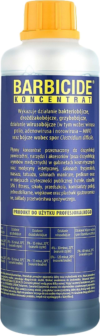 Засіб для чищення універсальний Barbicide 500 мл (5906735706116)