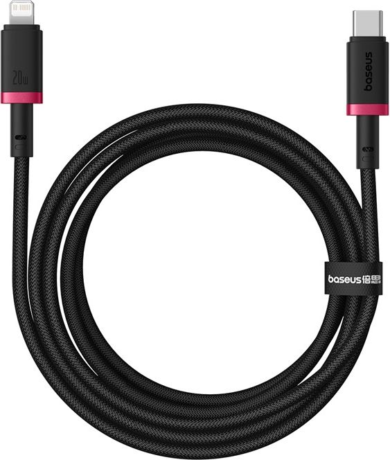 Кабель Baseus Dura Series Fast Charging Cable Type-C to iP 20W 2m Red+Black (P10377800U01-03)
