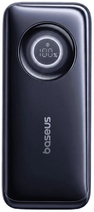 Батарея мобільна Baseus EnerCore CR11 45W (10000 mAh) з вбудованим кабелем USB-C Black (716299)