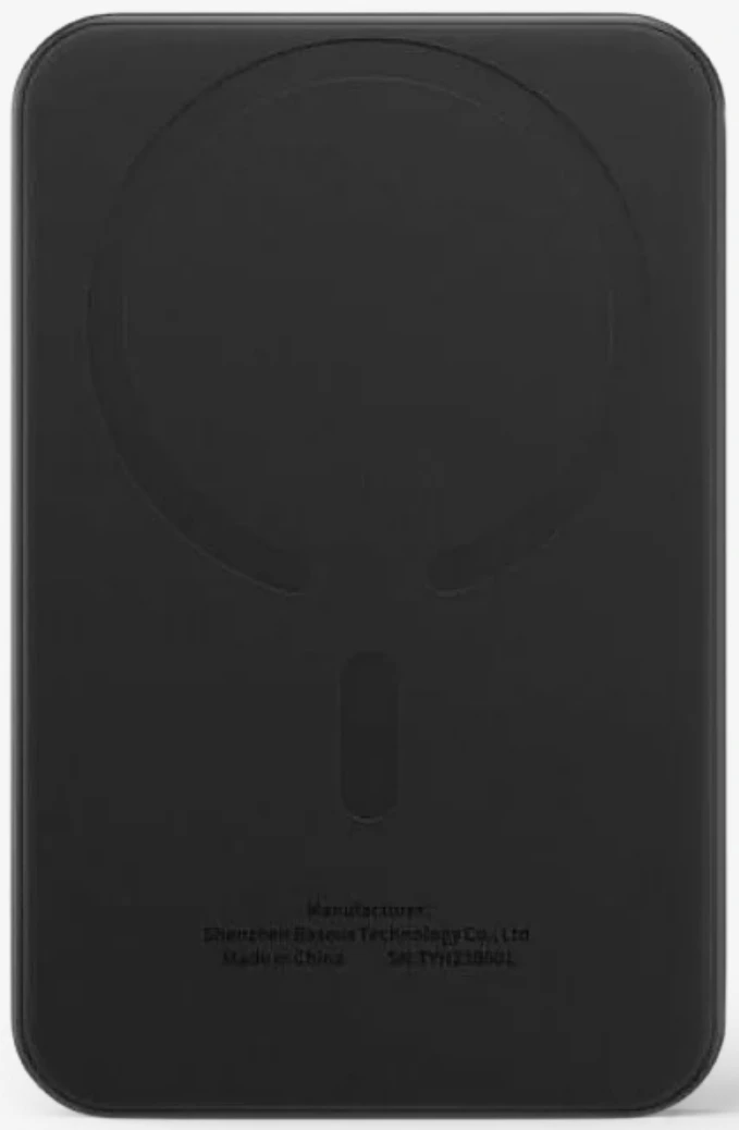 Батарея мобильная Baseus Magnetic Mini 20W 5000 mAh Black (716302)