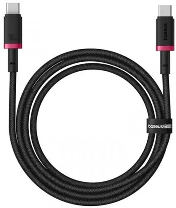 Кабель Baseus Type-C/Type-C 100W 1m (P10377803U01-01) Red/Black