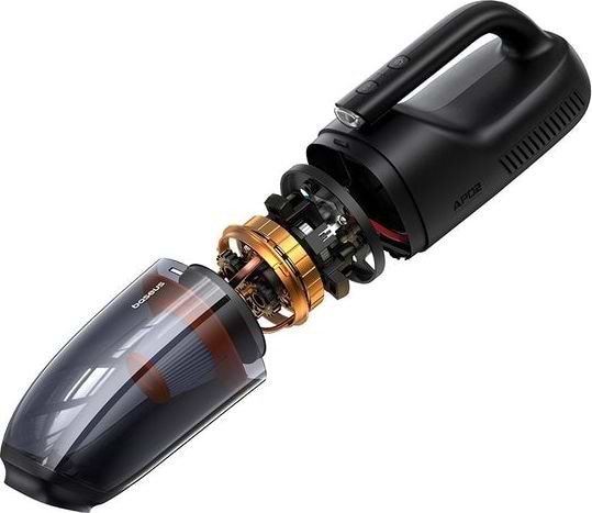 Фото - Автомобільний пилосос Baseus AP02 Handy Vacuum Cleaner Cosmic Black (C30459600121-00)