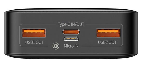 Фото - Батарея мобільна Baseus Bipow Digital Display Fast Charge Power Bank 20000mAh 20W Black Overseas Edition (PPBD050501)