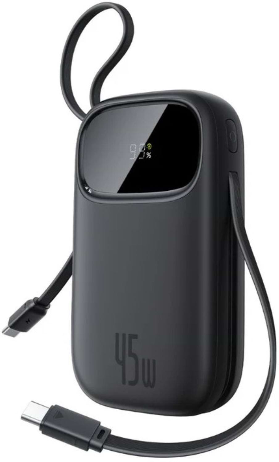 Батарея мобильная Baseus EnerFill FC31 20000 Bipow2 Pro 45W PD QC Black + Кабель USB-C (E0028D00)