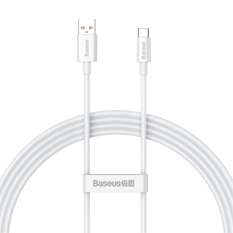 Кабель Baseus Superior Series Fast Charging Data Cable USB to Type-C 100W 1.5m Moon White (P10320102214-02)