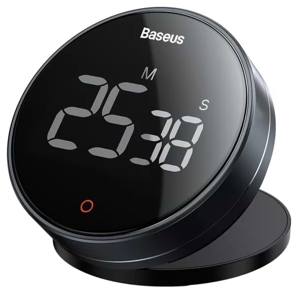Фото - Кухонный таймер цифровой Baseus Pro Dark Grey (FMDS000013)