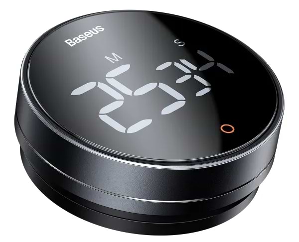 Фото - Кухонный таймер цифровой Baseus Pro Dark Grey (FMDS000013)