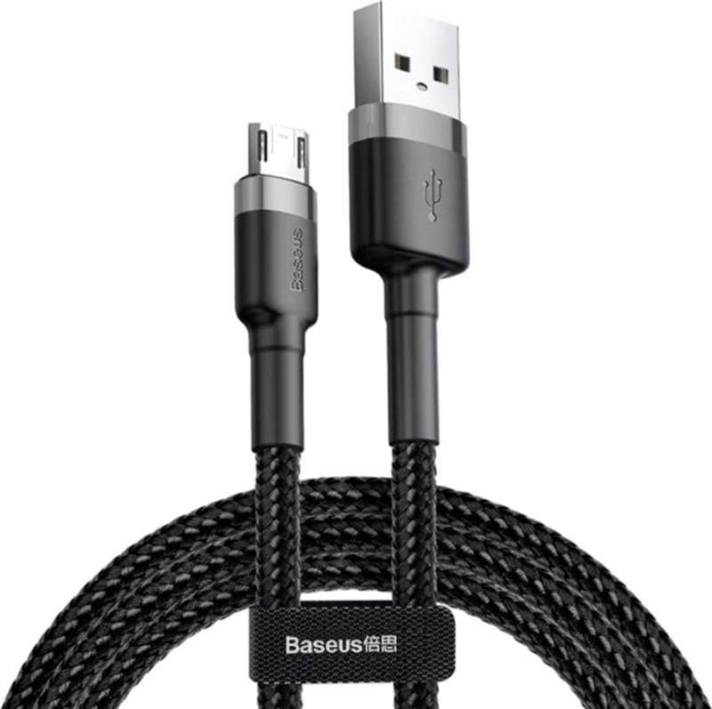 Кабель синхронізації даних Baseus USB 2.0 AM-MicroUSB M 3.0m (CAMKLF-HG1)