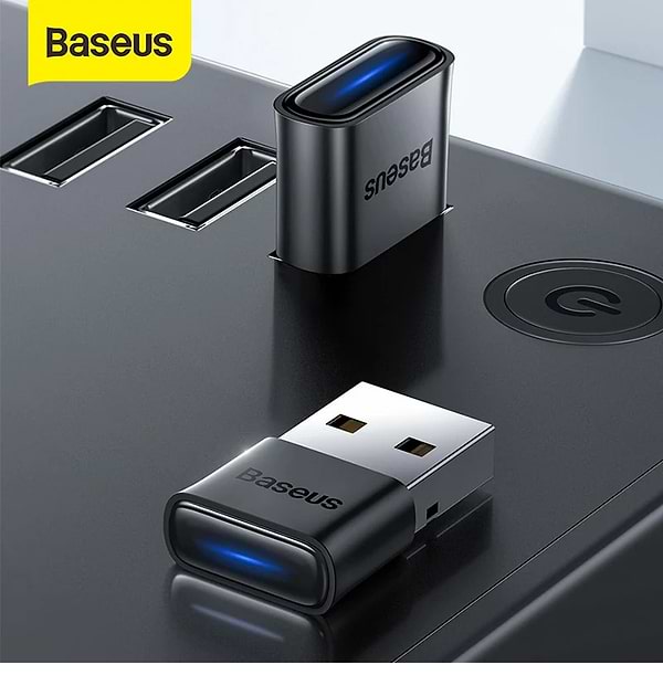 Фото - Адаптер сети Bluetooth USB Baseus Wireless Adapter BA04 Black (ZJBA000001)