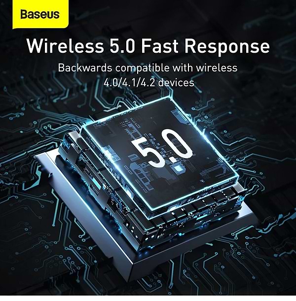 Фото - Адаптер сети Bluetooth USB Baseus Wireless Adapter BA04 Black (ZJBA000001)