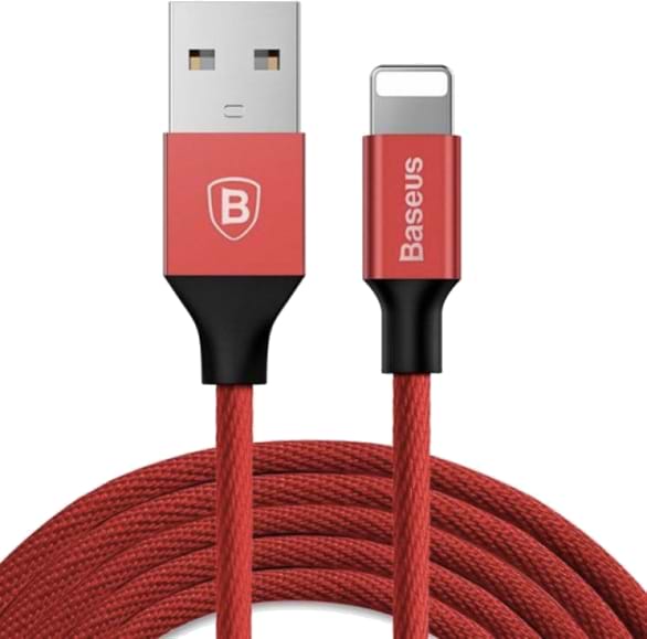 Кабель Baseus Yiven USB-Lightning 1.8m Red (CALYW-A09)