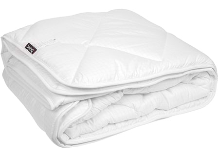 Ковдра демісезонна полуторна Sonex 140x205 антиалергенне волокно Basic Antistress Cube Біла (SO102443) - Фото 1