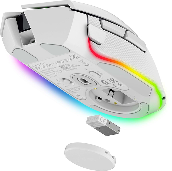 Фото - Миша бездротова ігрова Razer Basilisk V3 PRO Wireless, 35K, White (RZ01-05240200-R3G1)