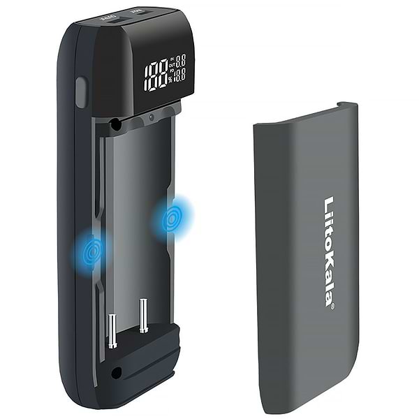 Фото - Батарея мобільна LiitoKala Lii-MP2 Black PowerBank QC3.0&PD3.0