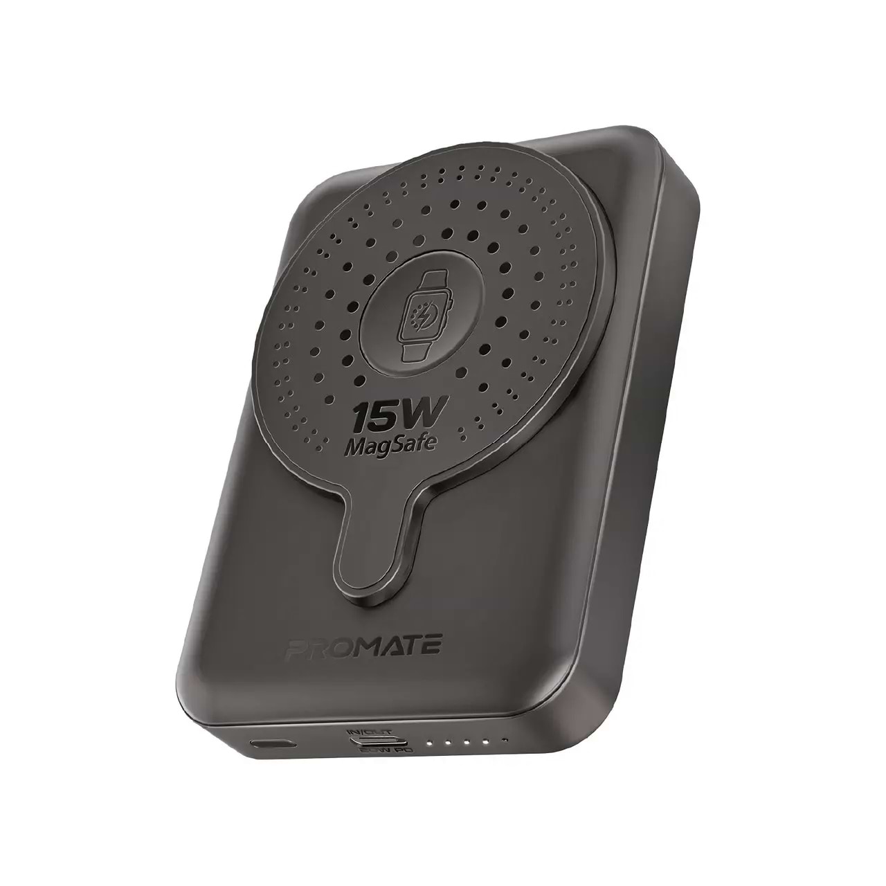 Батарея мобильная Promate 10000mAh (powermag-duo.black) - Фото 1